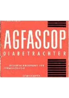 Agfa Agfascop Viewer manual. Camera Instructions.